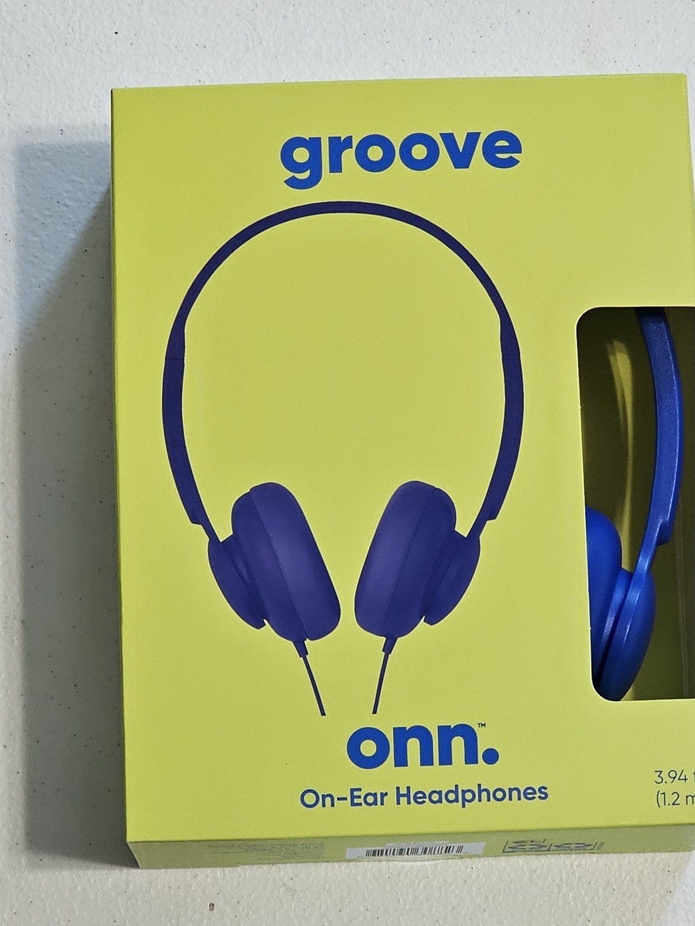 Onn. On-Ear Headphones in Blue